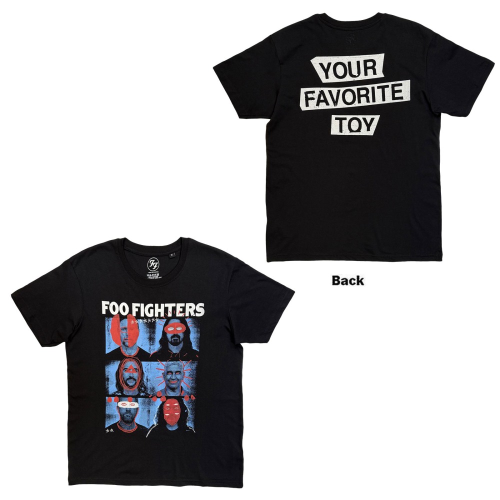 Foo Fighters - Your Favourite Toy Heren Tshirt - Zwart